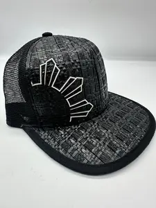 Rising Sun Island Black Banig SnapBack Hat