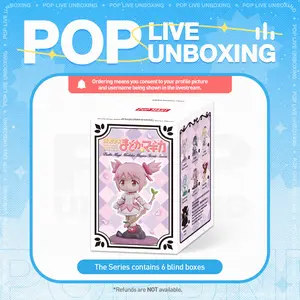 [POP NOW] POP MART Puella Magi Madoka Magica Iconic Scenes Series Figures Blind Box, Whole Set