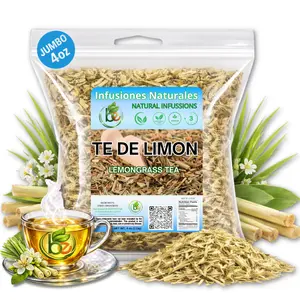 Lemongrass Herbal Tea – 4 oz (113g) – Dried Citronella Leaves – Cut & Sifted Loose Leaf – Caffeine-Free – Natural, Non-GMO – Culinary & Tea Use – Té de Limón by Bexpertsusa