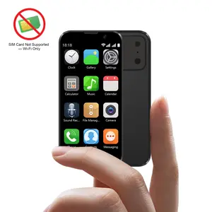 SOYES 3.0" Mini Smartphone HD Touchscreen Kids Toy Cellphone GPS Portable Lightweight Android System 3MP+5MP Dual Camera Perfect Gift Learning Tool --900mAh (5V/1A charging, 2.4GHz WiFi, NO SIM Support)