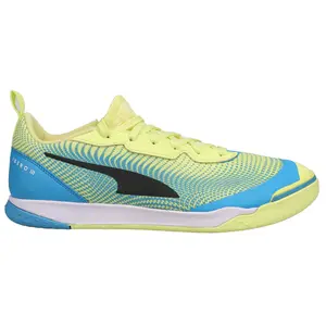 PUMA Mens Ibero Iii Soccer Cleats Indoor - Blue, Yellow