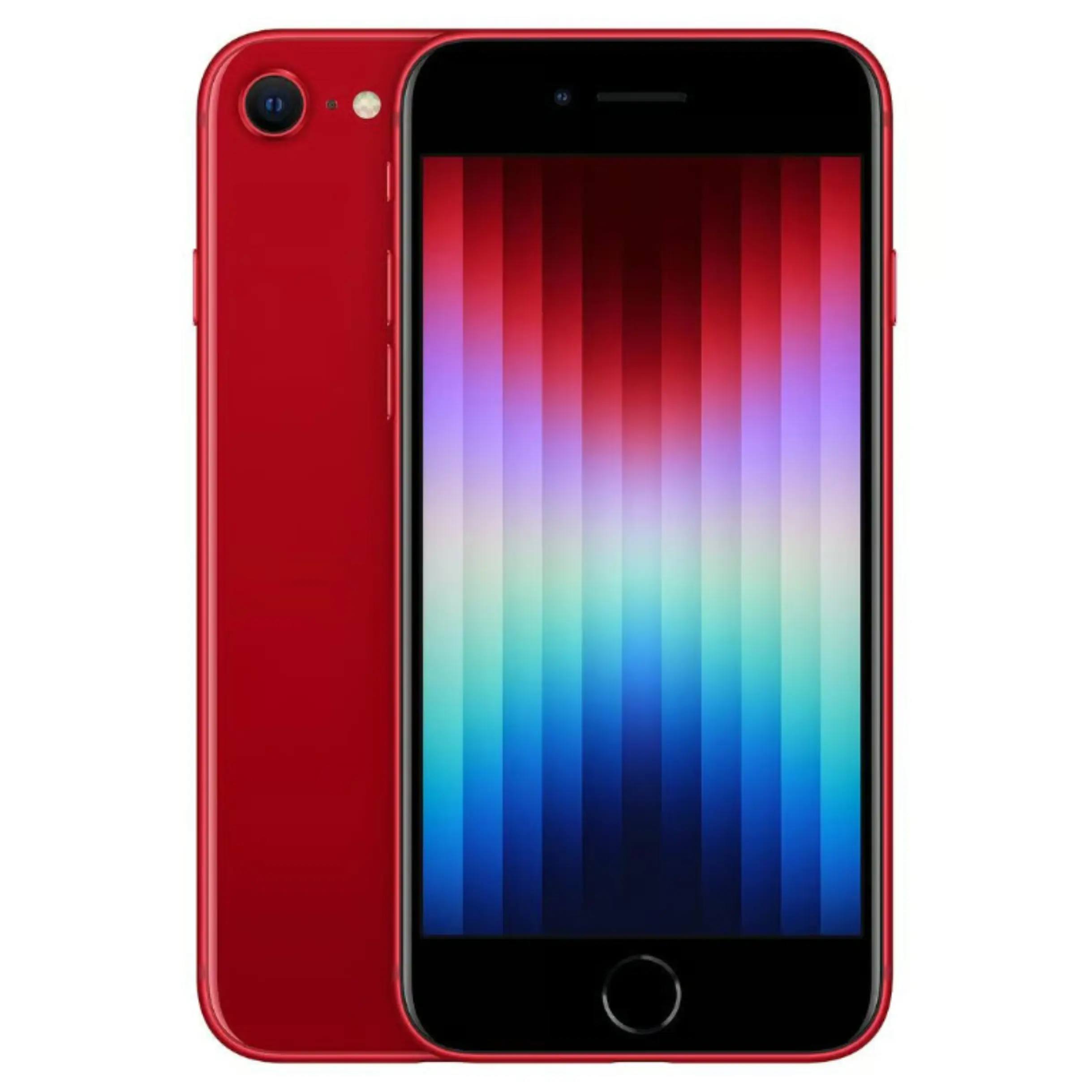 Refurbished iPhone SE 3rd Gen Cellphone - Fully Unlocked Mobile Phone, 4.7" Retina HD Screen, 128GB Product(RED) 2022, A15 Bionic Chip, 7.82wh Charging Device with Charger, Bluetooth-Capable, Eco-Friendly, iOS Compatible, 12MP Camera
