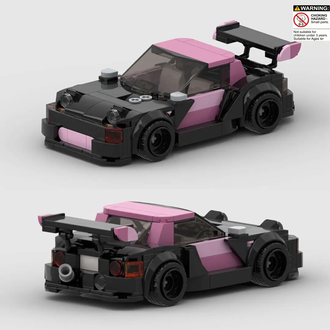 255pcs Moc Building Block Car Model Set, Moc Blocks Set, Building Block Sets, Stem Educational Creative Toy, Adult DIY Assembly Kit, Perfect Gift for Birthday Halloween Christmas Graduation