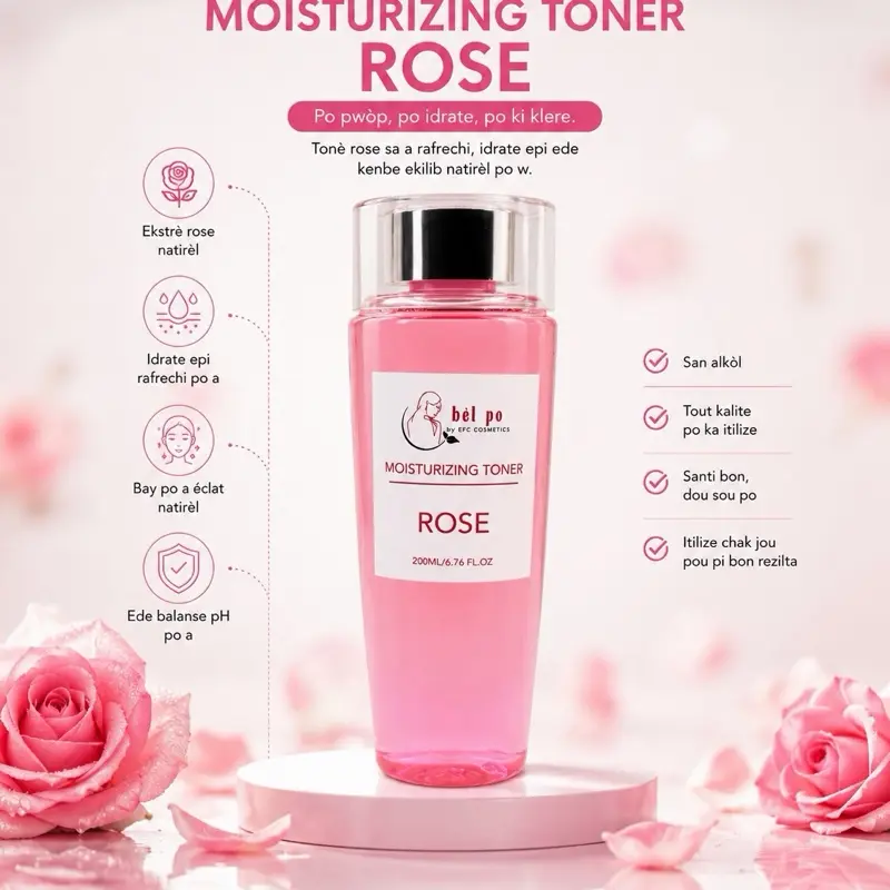 Moisturizing Rose Water Toner