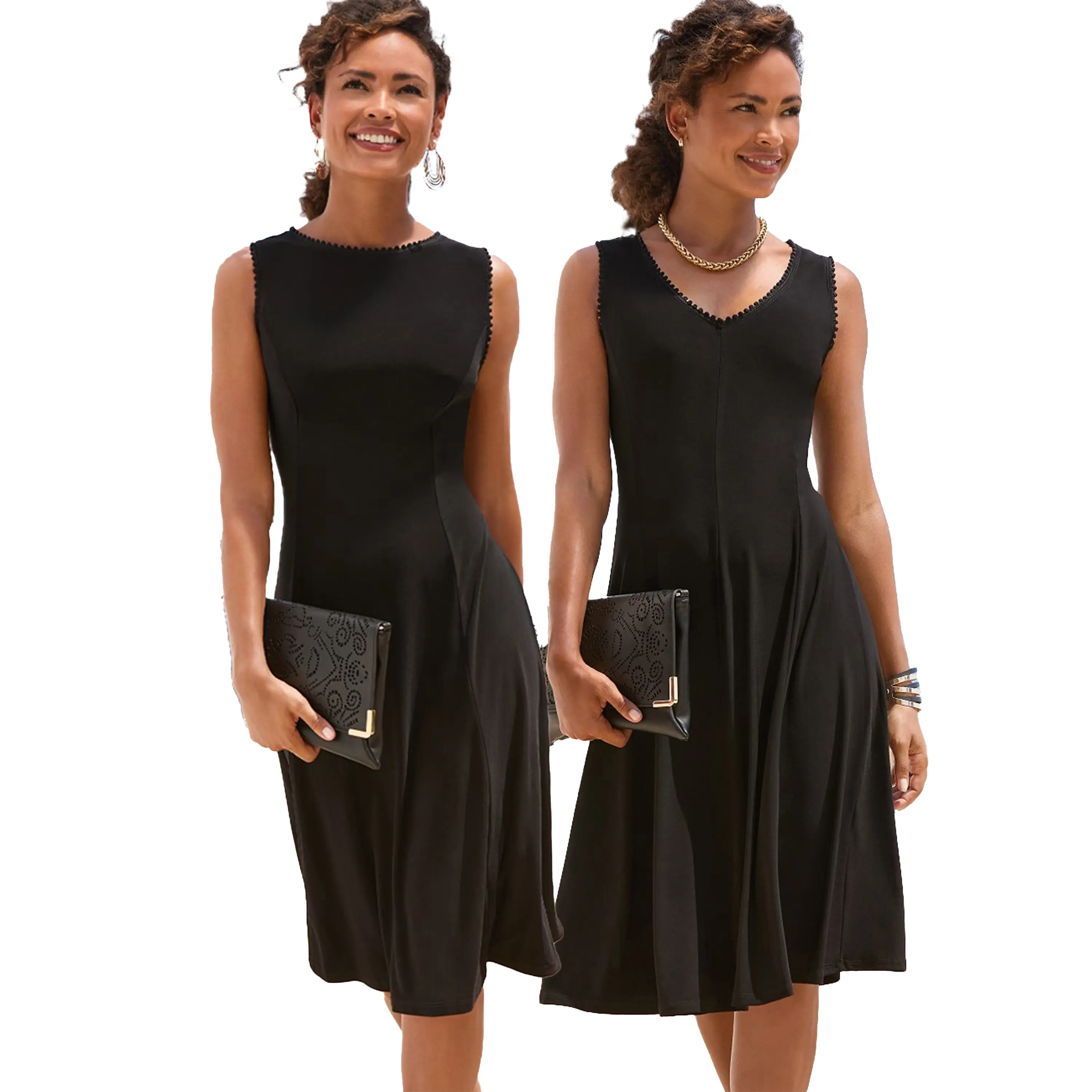 Women's Sleeveless Convertible Dress