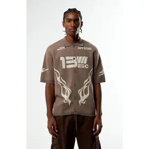Pacsun Men's 13 ESC Polo Sweater Shirt