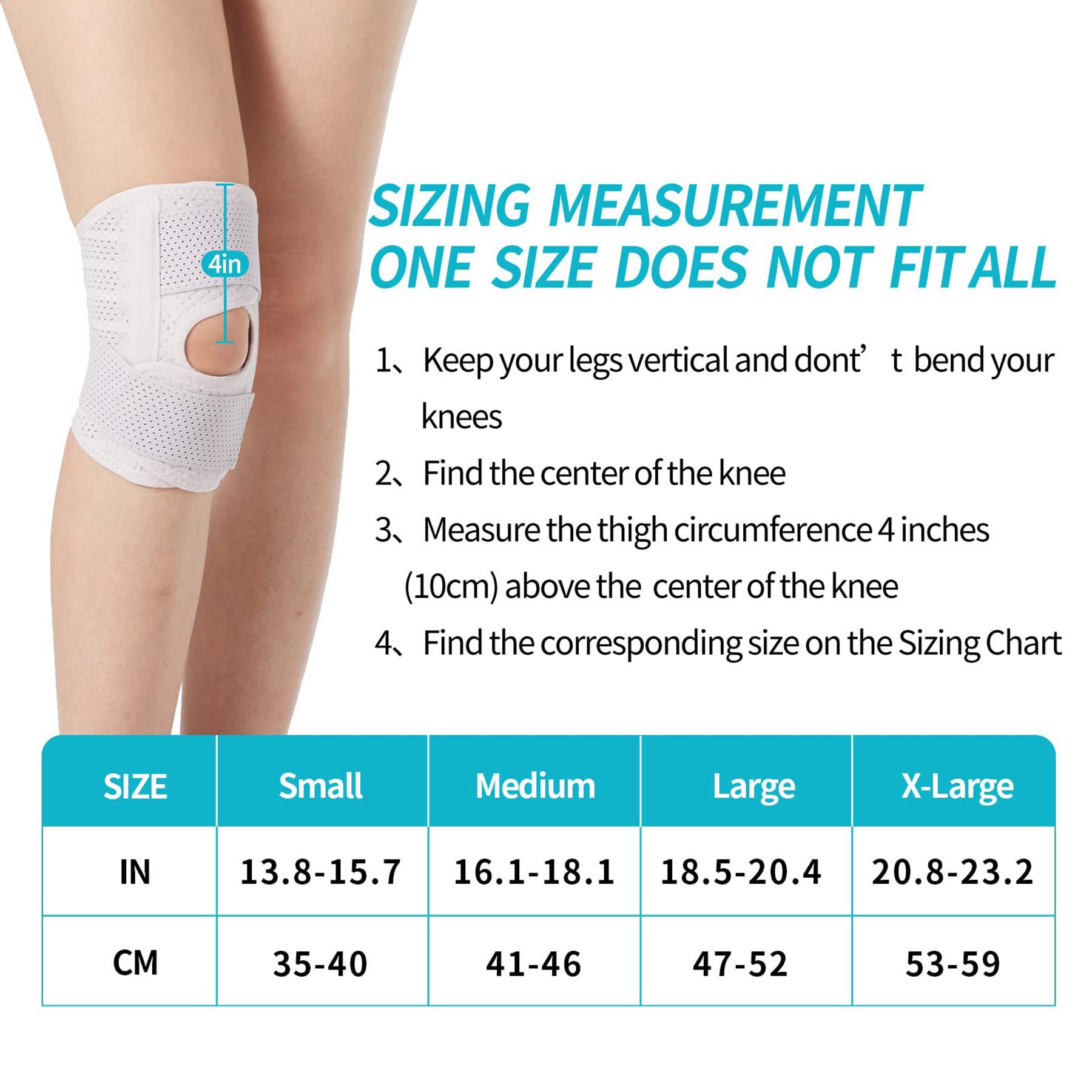 Sports protective gear for climbing and cycling, adjustable knee straps for patella and meniscus injuries, second-generation knee pads  Breathable Adjustable Knee Support Suitable for Men and Women with Sports Injuries