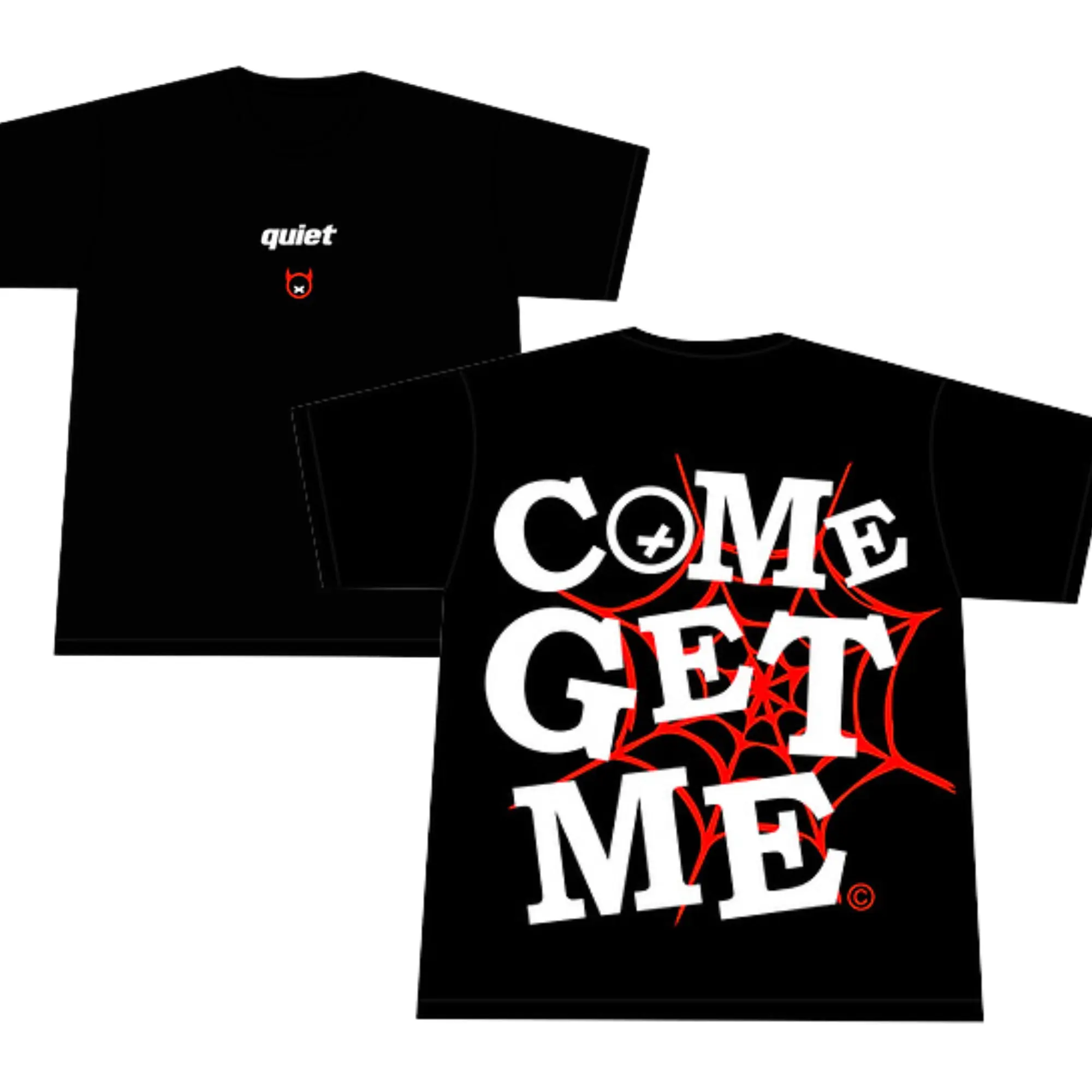 Come Get Me Tee , Quiet Club Racing - Street Racing Disclaimer T-Shirt, vintage unisex, Menswear womenswear streetwear