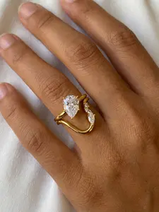 1 PC Sparkle Stackable Mix & Match, Stacking Rings Zircon Ring Set for Women Fashion Jewelry, Engagement Eternity Band, for Daily, Festival, Party & Gift