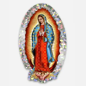 Virgen de Guadalupe Glitter Sticker Virgen de Guadalupe Glitter Sticker