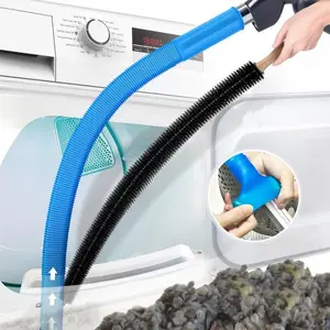 Dryer Vent Cleaner Kit - Vacuum Hose Attachment Brush Lint Remover for Deep Cleaning & Fire Prevention Adjustable Tool, Dryer Cleaning Tool