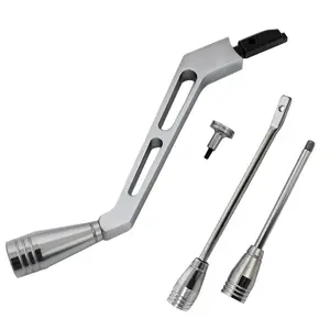 Polished Billet Aluminum Column Shifter Lever Turn Signal Lever Hazard Boots & Tilt Kit for 1967-1994 GM Columns Chevrolet Buick Oldsmobile Pontiac Cadillac