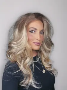 CARKIRA Mia 13x4 Lace Front Wig 22" Long with Medium Cap Unisex Heat Friendly Up to 320°F