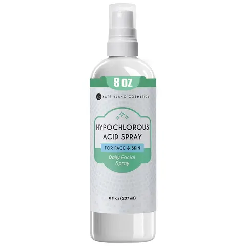 Hypochlorous Acid Spray for Face and Skin. Gentle Facial Cleanser for Acne-Prone & Sensitive Skin