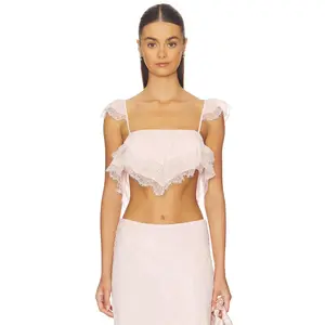 Tularosa Marisa Top in Blush Pink