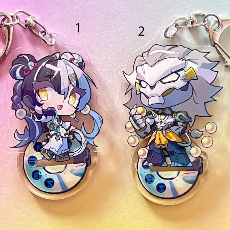 Zenless Zone Zero - Acrylic Charms - Banyue, Dialyn - Keychain (Krampus Compliance Authority) ZZZ