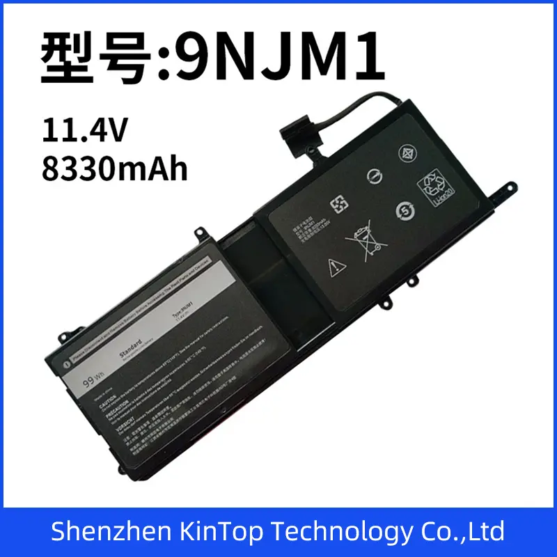 11.4v8330a 9njm1 0546FF 0hf250 44t2r Hf250 Mg2yh 0mg2yh 546FF Laptop Battery Replacement for DELL Alienware 15 R3 R4 17 R4 R5 Series