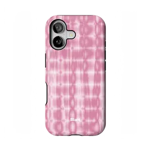 Pink Ripple iPhone Case