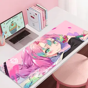 Demon Slayer Mitsuri Mouse Pad – Cute Anime Gaming Desk Mat, Perfect Gift for Gamers & Anime Fans