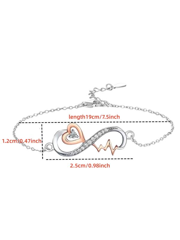 To My Bonus Duaghter Heartbeat Bracelet Gift , Includes Card and Box, Graduation Birthday Christmas Present