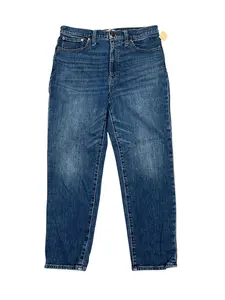 Jeans Straight By Madewell In Blue Denim, Size:10