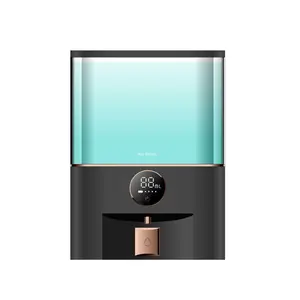 Electric Automatic Smart Transparent 500ML Wall-Mounted Rechargeable Mouthwash Dispenser, 1800mah Multi-Purpose Teeth Whitening Accessory