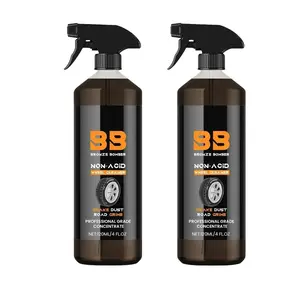 Brake Bomber Cleaner Powerful Wheel Cleaner, Perfect for Cleaning Wheels and Tires Safe On Alloy and Pain,Automobile Wheel Cleaner (2 PCS) np