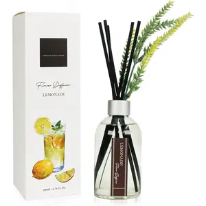 Lemon Scented Air Freshener, Reed Diffuser Scent for Apartment, Lemon Infussd Room Freshener, Citrus House Scent, New Apartment Essentials, House Warming Gifts New Home