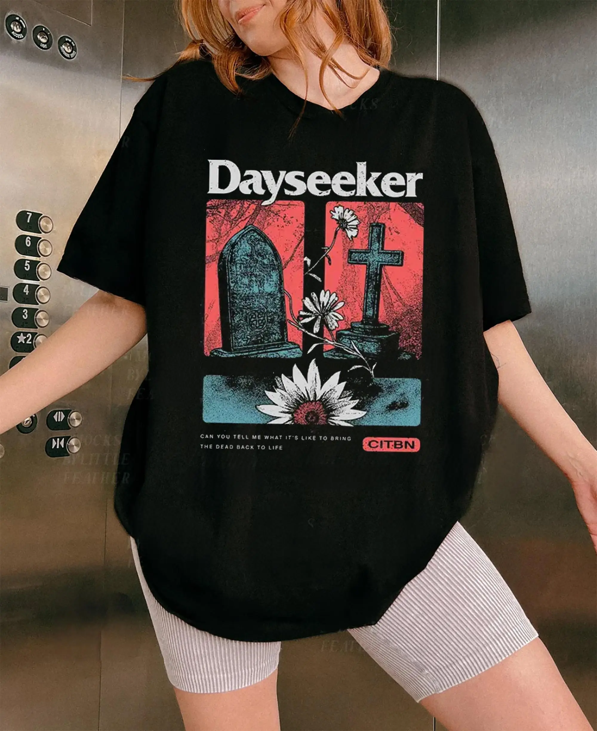 Dayseeker Unique Alternative Rock Band Illustration Unisex T-shirt HY7345