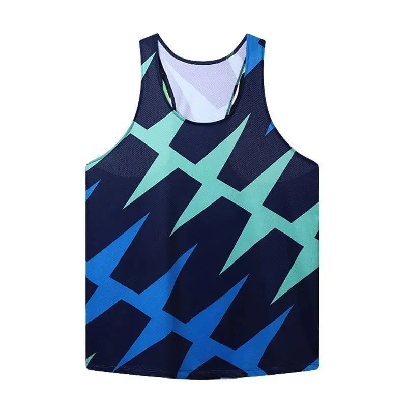 Quick-Dry Mesh Sports Tank Top,Sport Vest for Marathon,Basketball,Gym,Polyester Fiber Sweat Absorbing Training Vset,sports wear