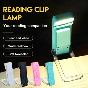 USB Rechargeable LED Book Light, 3 Light Source Modes, Mini Book Light, Portable Design, Eye Care, Soft Lights, For Library, Evening Reading, Study Room, Can Carry Reading Fill Lights, USB Powered Lighting