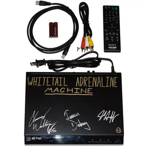 Whitetail Adrenaline RCA DVD Player Movie Machine - Includes Cable, Remote - Delivers Smooth DVD Playback