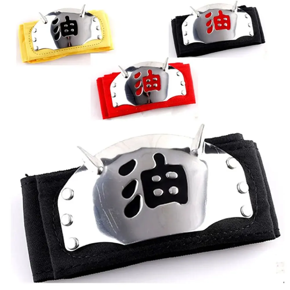 Anime Headbands Jiraiya Gama Maru Cosplay Accessories Decoration Headwear Props Head Belt Figure Kids Toys Doll Gifts