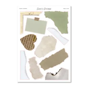 Paper Scraps • Scraps & Snippings