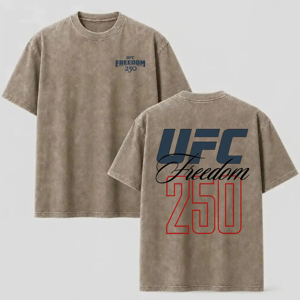Coffee-Acid Wash Oversized Tshirt