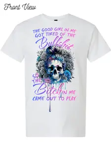 The Bitch In Me Came Out To Play T-shirt Design #1015