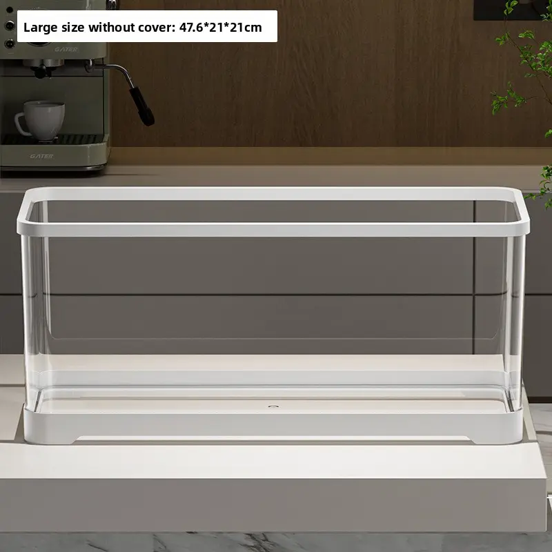 Large, lidless, white [high-transparency ecologica