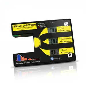 EDTM SS2450 Solar Spectrum Glass & Film Transmission Meter – UV, Visible & IR Measurement for Window Tint Testing, Made in USA