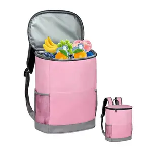 Cooler Backpack 20 Cans, Portable Insulated Leak-Proof Waterproof Soft-Sided Cooler Bag, Ideal for Travel Beach Camping Picnic Lunch, Insulated Lunchbox Cooler