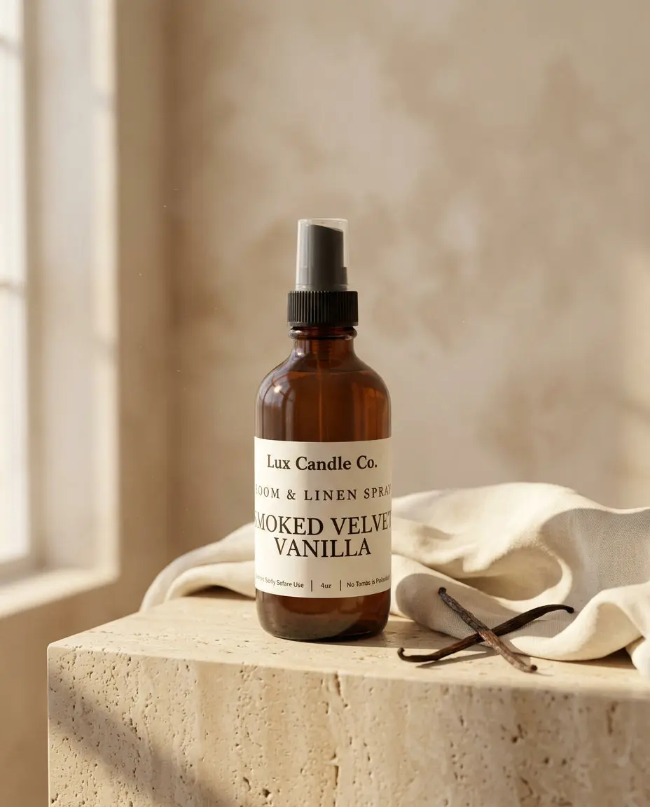 Smoked Velvet Vanilla Room & Linen Spray