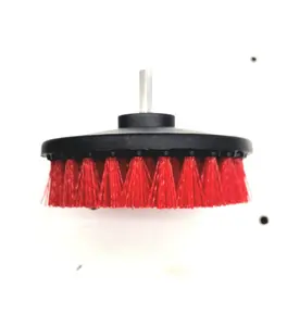 DRILL BRUSH, 5" RED
