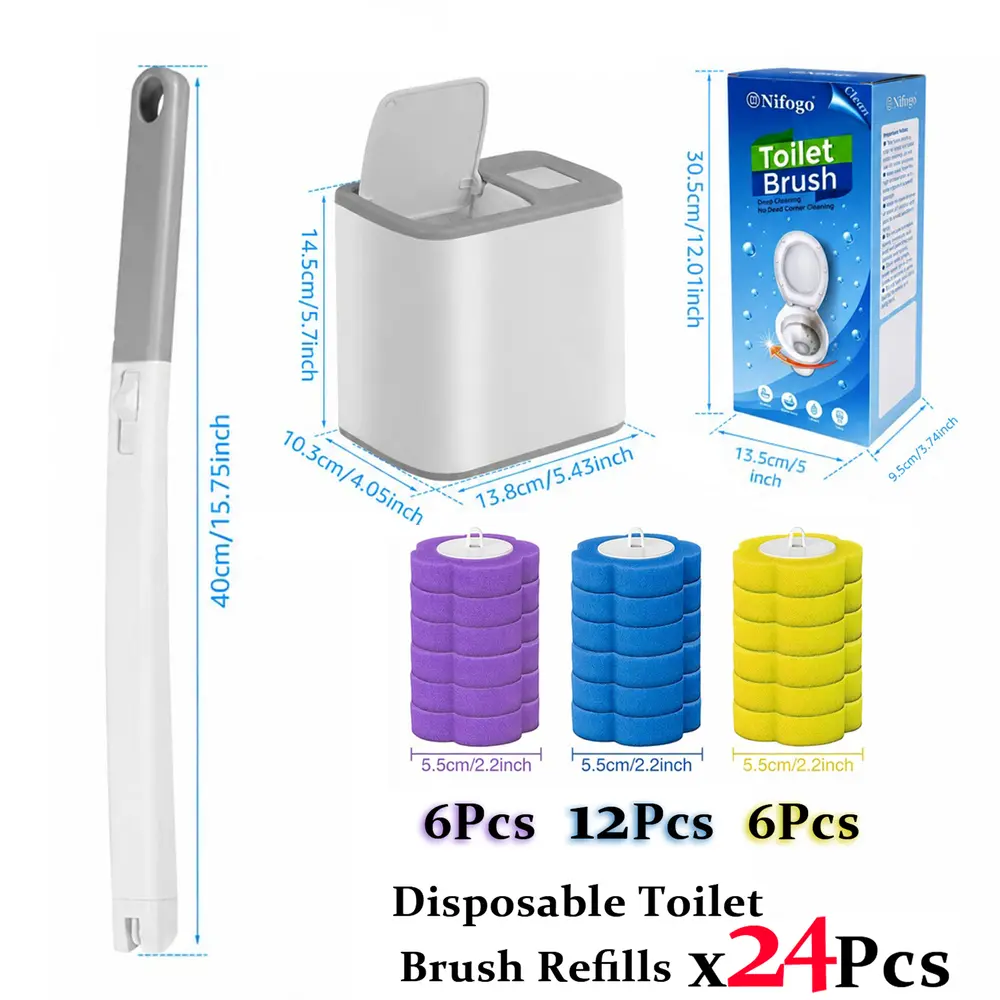 Toilet brush 02 +24 Refills