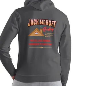 JACK MEHOFF ROOFING HOODIE, Unisex 50/50 blend