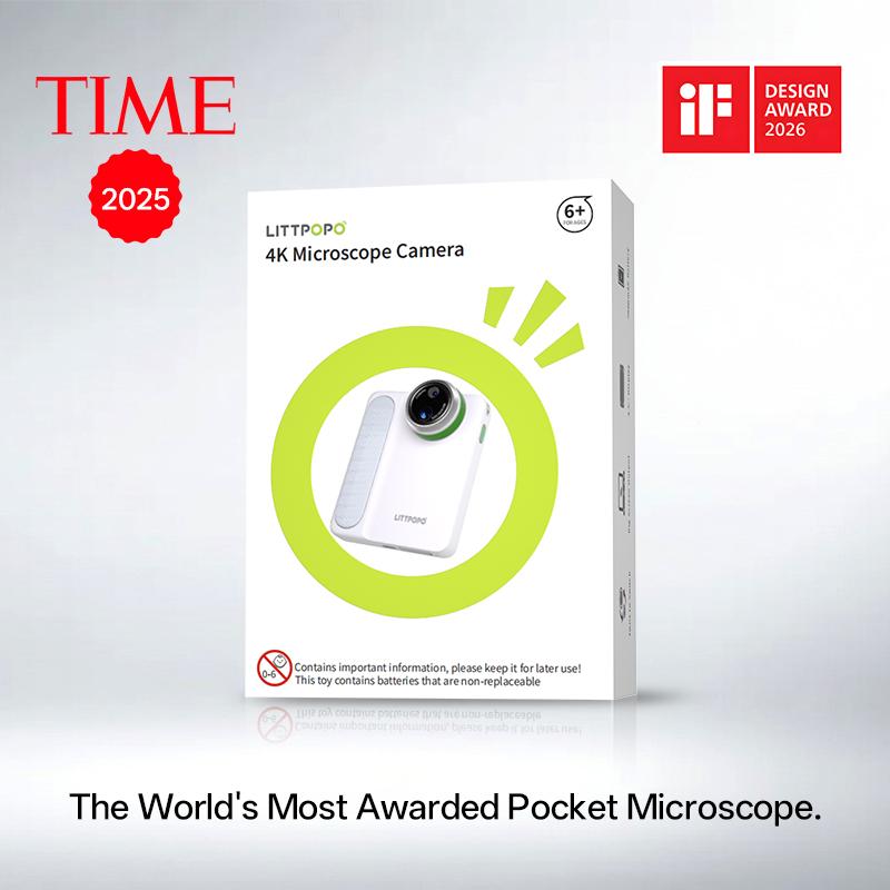 MicroCam X1 Premium 4K Digital Microscope Set – Includes Silicone Case & Lanyard | 400X Pocket Zoom