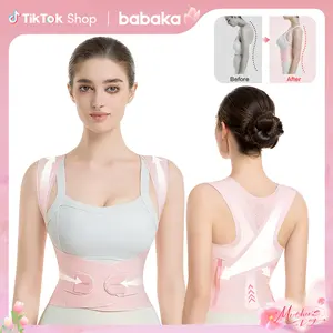 Babaka Posture Corrector, Invisible & Lightweight Back Support Brace for Women, Adjustable Shoulder & Spine Alignment, Comfortable Daily Wear Under Clothes – Perfect Mother’s Day Gift Idea