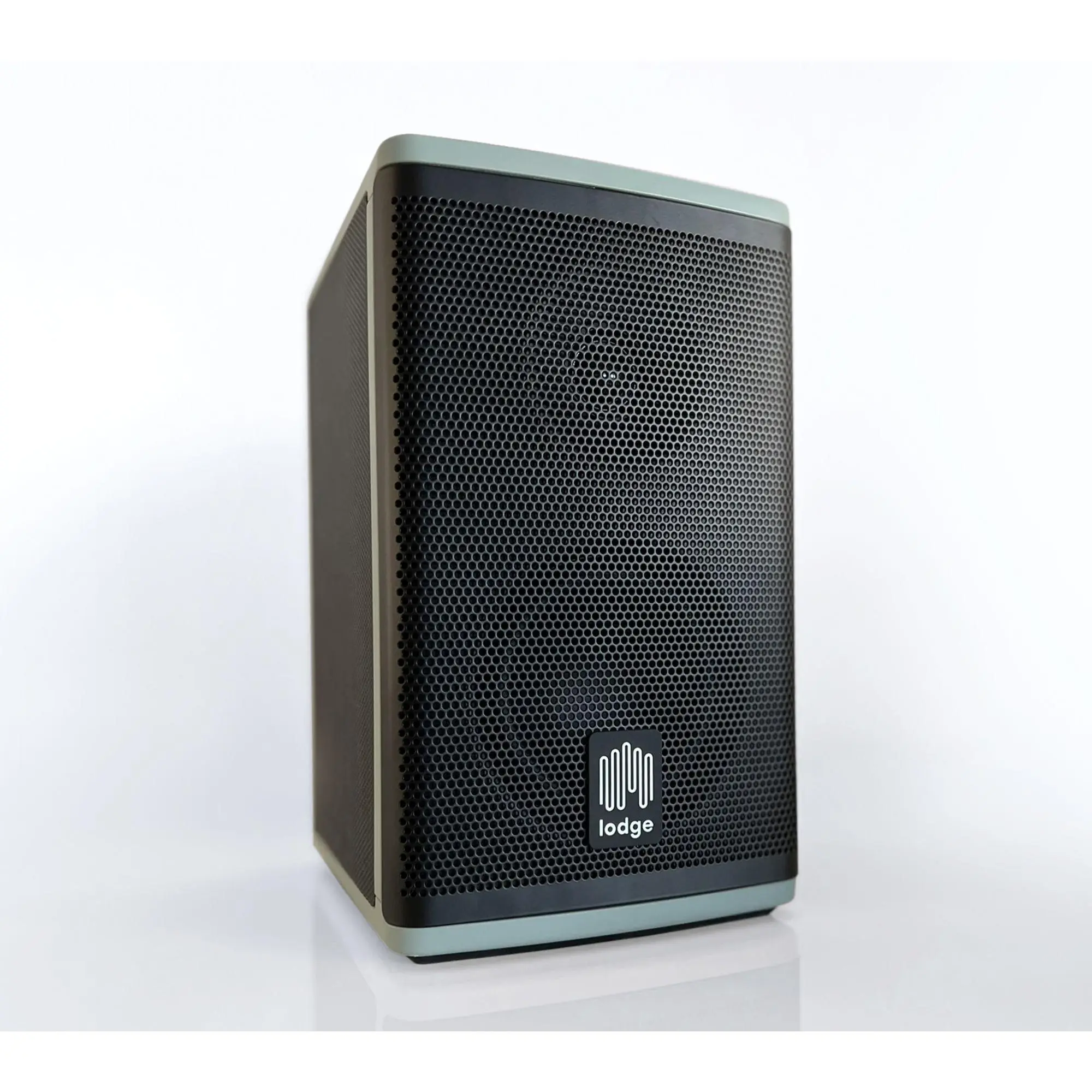 Lodge Outdoor Solar Charging Speaker and Two Ground Stakes
