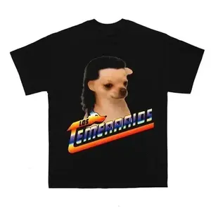 Los Temerarios Dog Collection TShirt Trendy Funny