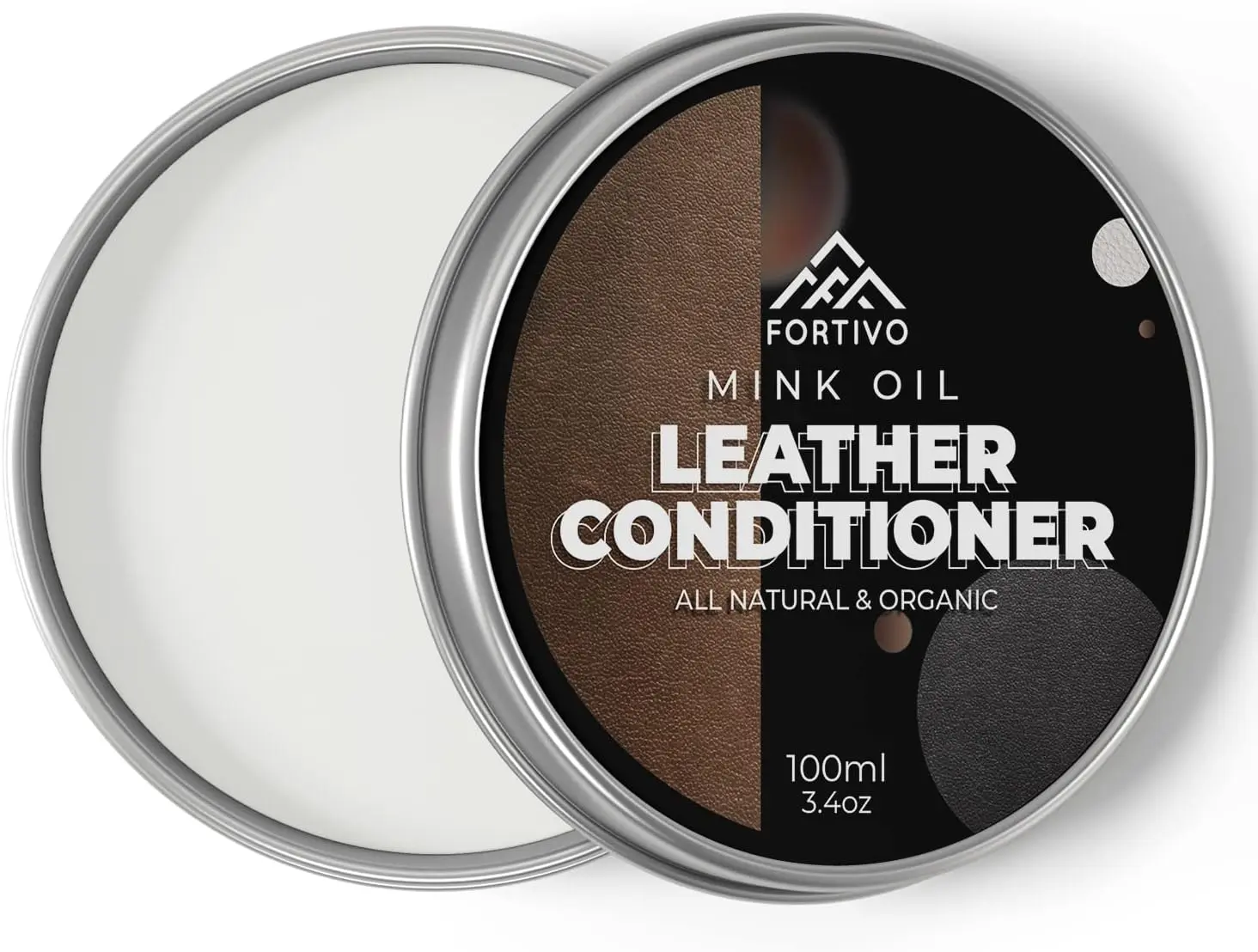 Leather Mink Oil, Color Restorer, Scratch Remover, Couch Paint and Leather Repair Kit for Couches