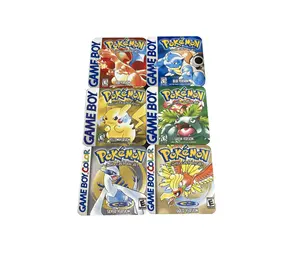 Pokemon Game Box Coasters – Set of 6 (Red, Blue, Yellow, etc.)