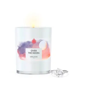Over The Moon Iridescent 10oz Signature Jewelry Candle Over The Moon Iridescent 10oz Signature Jewelry Candle